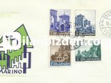 SAN MARİNO 1961 BİNALAR FDC