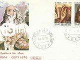 SAN MARİNO 1975 AVRUPA CEPT FDC