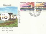 DANİMARKA 1973 REYKJAVİC'TEKİ KUZEY EVİ FDC