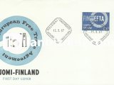 FİNLANDİYA 1967 FİNLANDİYA EFTA İLE FDC