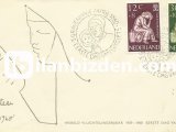 HOLLANDA 1960 DÜNYA MÜLTECİLER YILI FDC