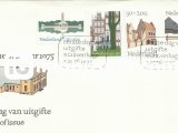 HOLLANDA 1975 YARDIM PULLARI FDC