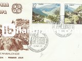 İSPANYOL ANDORRASI 1977 AVRUPA CEPT  FDC
