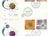 KONGO CUMH. VE ORTA AFRİKA CUM. 1963 UZAY TELEKOMİNİKASYONU FDC