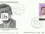 ORTA AFRİKA CUMHURİYETİ 1964 J.F.KENNEDİY FDC