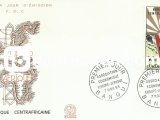 ORTA AFRİKA CUMHURİYETİ 1965 EUROPAFRİCA FDC