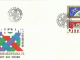 ROMANYA 1974 İNTEREUROPEANA FDC