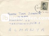 1964 TÜRK MEŞHURLARI GAZİ MUHTAR PAŞA PULLU ZARF