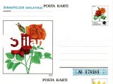 A SÜRSARJLI 10 L. GÜL POSTA KARTI