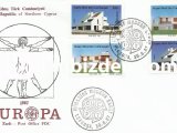 K.K.T.C. 1987 AVRUPA CEPT FDC