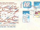 K.K.T.C. 1993 CUMHURİYETİMİZ 10 YAŞINDA  FDC