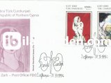 K.K.T.C 1994 SANAT ESERLERİ FDC