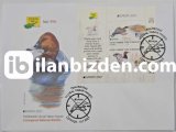 K.K.T.C. 2021 TEHLİKEDEKİ ULUSAL YABAN HAYATI BLOK FDC