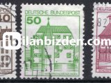 ALMANYA (BATI) 1979-80 DAMGALI SARAYLAR VE KALELER SERİSİ