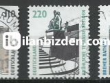 ALMANYA (BATI) 1997 DAMGALI GEZİLECEK YERLER SERİSİ 2