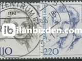 ALMANYA (BATI) 1997 DAMGALI ÜNLÜ KADINLAR SERİSİ 1
