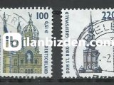 ALMANYA (BATI) 2001 DAMGALI GEZİLECEK YERLER SERİSİ 1