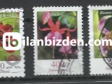 ALMANYA (BATI) 2015 DAMGALI ÇİÇEKLER KONULU SÜREKLİ SERİ 1