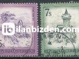 AVUSTURYA 1973 DAMGALI AVUSTURYA MANZARALARI SERİSİ