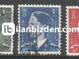 BELÇİKA 1952 DAMGALI KRAL BAUDOUİN SERİSİ