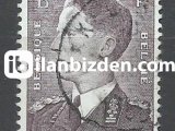 BELÇİKA 1969 DAMGALI SÜREKLİ PUL SERİSİ 1 (FOSFORLU)