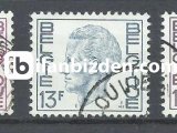 BELÇİKA 1975 DAMGALI KRAL BAUDOUİN SERİSİ 1