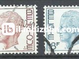 BELÇİKA 1980 DAMGALI KRAL BAUDOUİN SERİSİ 1