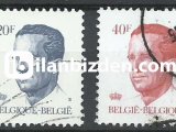 BELÇİKA 1984 DAMGALI KRAL BAUDOUİN SERİSİ 3