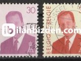 BELÇİKA 1994 DAMGALI KRAL ALBERT II SERİSİ