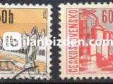 ÇEKOSLAVAKYA 1966 DAMGALI SÜREKLİ SERİ