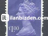İNGİLTERE 1995 DAMGALI SÜREKLİ KRALİÇE 2. ELİZABETH 1SERİSİ