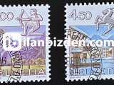 İSVİÇRE 1984 DAMGALI SÜREKLİ SERİ