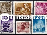 MACARİSTAN 1964 DAMGALI POSTA SERVİSİ SÜREKLİ SERİ