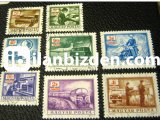 MACARİSTAN 1973 DAMGALI POSTA SERVİSİ SÜREKLİ SERİ