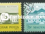 MACARİSTAN 1987 DAMGALI KALELER SÜREKLİ SERİ 1