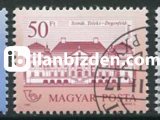 MACARİSTAN 1987 DAMGALI KALELER SÜREKLİ SERİ 2
