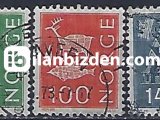 NORVEÇ 1963-67 DAMGALI  KAYA OYMALARI SÜREKLİ SERİ