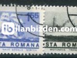ROMANYA 1974 DAMGALI GEMİLER SERİSİ