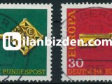 ALMANYA (BATI) 1968 DAMGALI AVRUPA CEPT SERİSİ