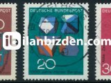 ALMANYA (BATI) 1968 DAMGALI TEKNİK VE BİLİM SERİSİ