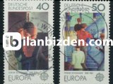 ALMANYA (BATI) 1975 DAMGALI AVRUPA CEPT SERİSİ
