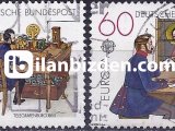 ALMANYA (BATI) 1979 DAMGALI AVRUPA CEPT SERİSİ