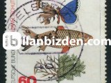 ALMANYA (BATI) 1981 DAMGALI ÇEVRE KORUMA SERİSİ