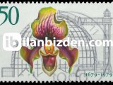 ALMANYA (BERLİN) 1979 DAMGALI BOTANİK BAHÇESİNİN 300. YILI SERİSİ