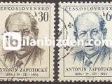 ÇEKOSLAVAKYA 1954 DAMGALI ZAPOTOCKY’NİN DOĞUMUNUN 70.YILI SERİSİ