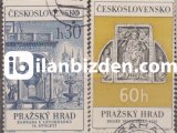 ÇEKOSLAVAKYA 1966 DAMGALI PRAG KALESİ SERİSİ