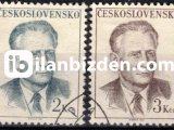 ÇEKOSLAVAKYA 1967 DAMGALI BAŞKAN NOVOTNY SERİSİ