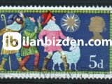 İNGİLTERE 1969 DAMGALI CHRİSTMAS SERİSİ