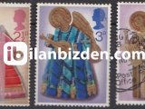 İNGİLTERE 1972 DAMGALI CHRİSTMAS SERİSİ