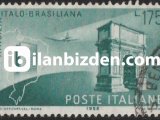 İTALYA 1958 DAMGALI BREZİLYA-İTALYA DOSTLUĞU SERİSİ